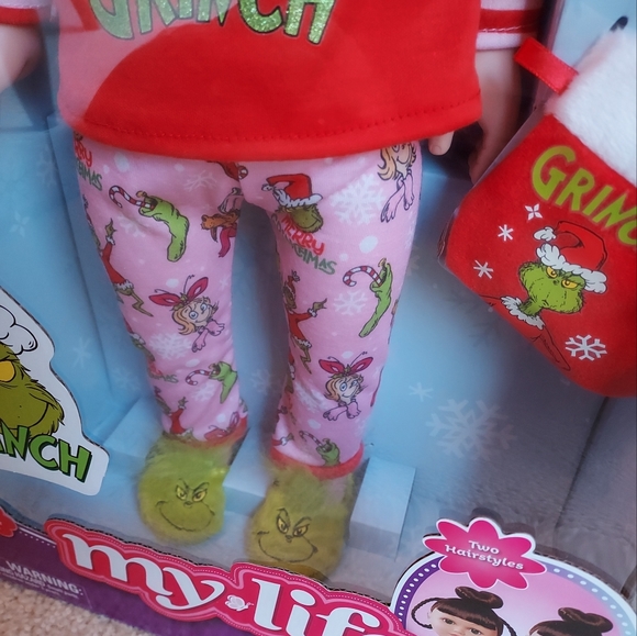 My Life from Walmart Toys Cindy Lou Who My Life Doll Grinch Doll 8